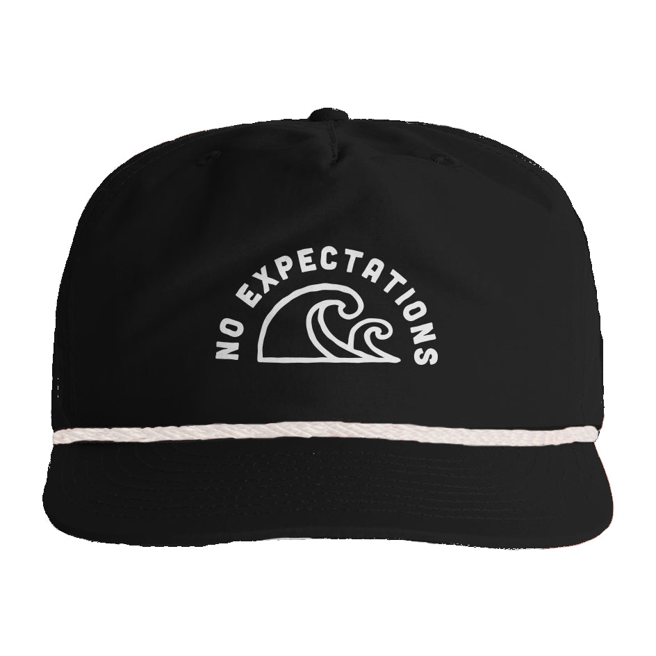 SURF ROPE CAP Black