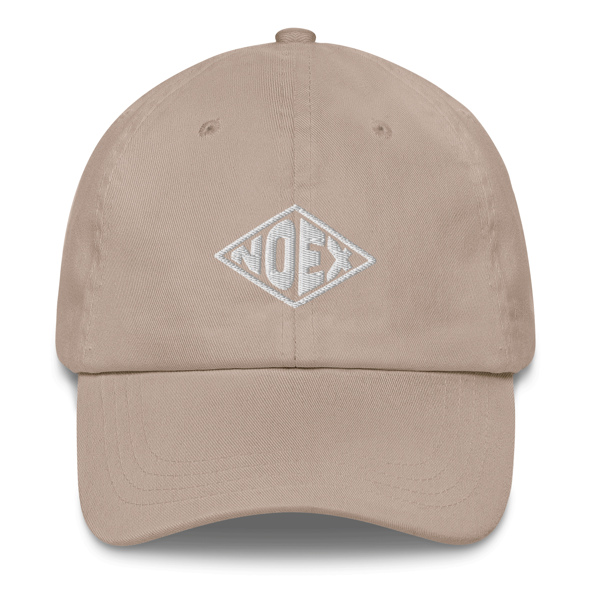 Unisex Embroidered Dad Hat featuring the No Expectations logo on the front, part of the No Expectations brand collection