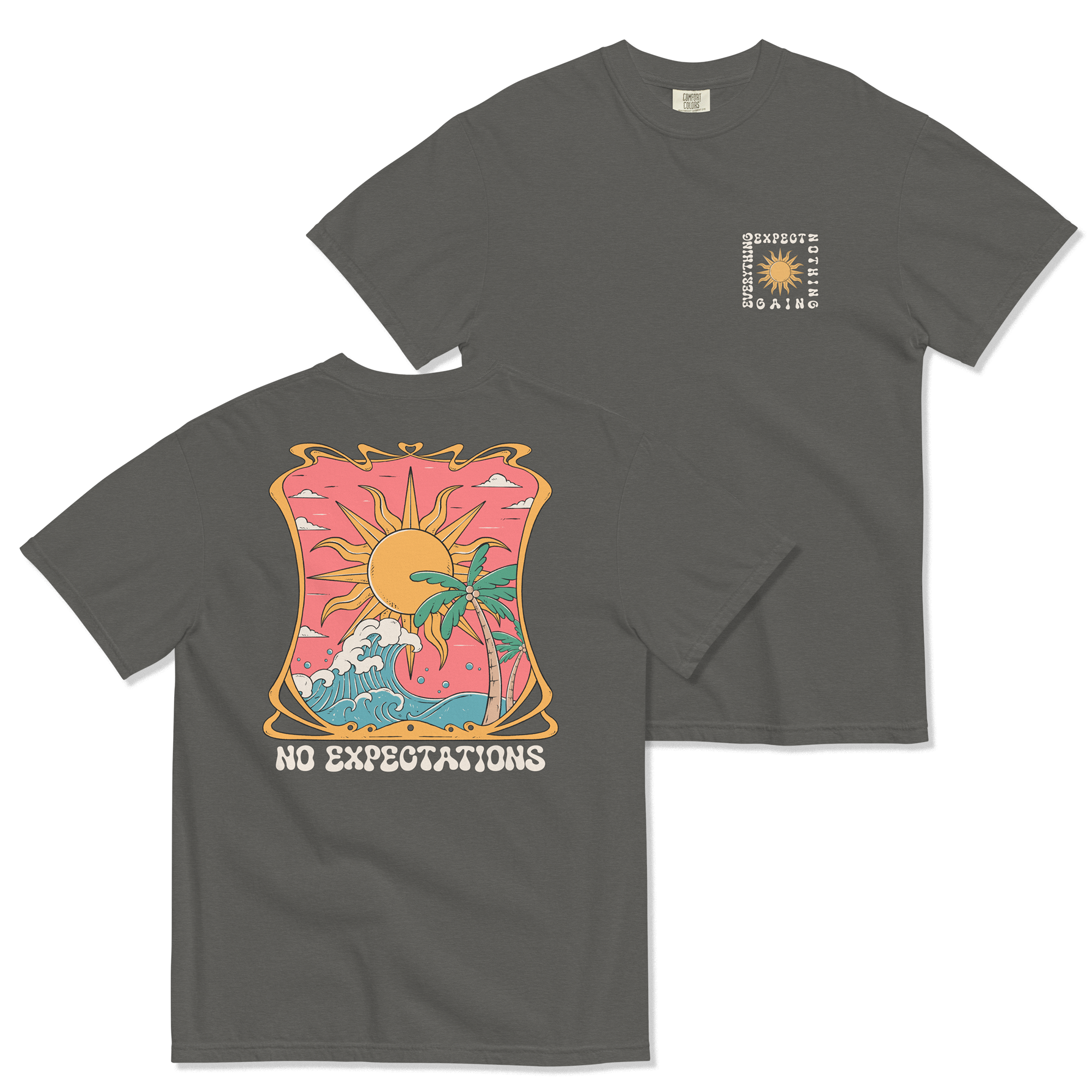 Soft and Durable Comfort Colors short sleeve t-shirt featuring the phrase &