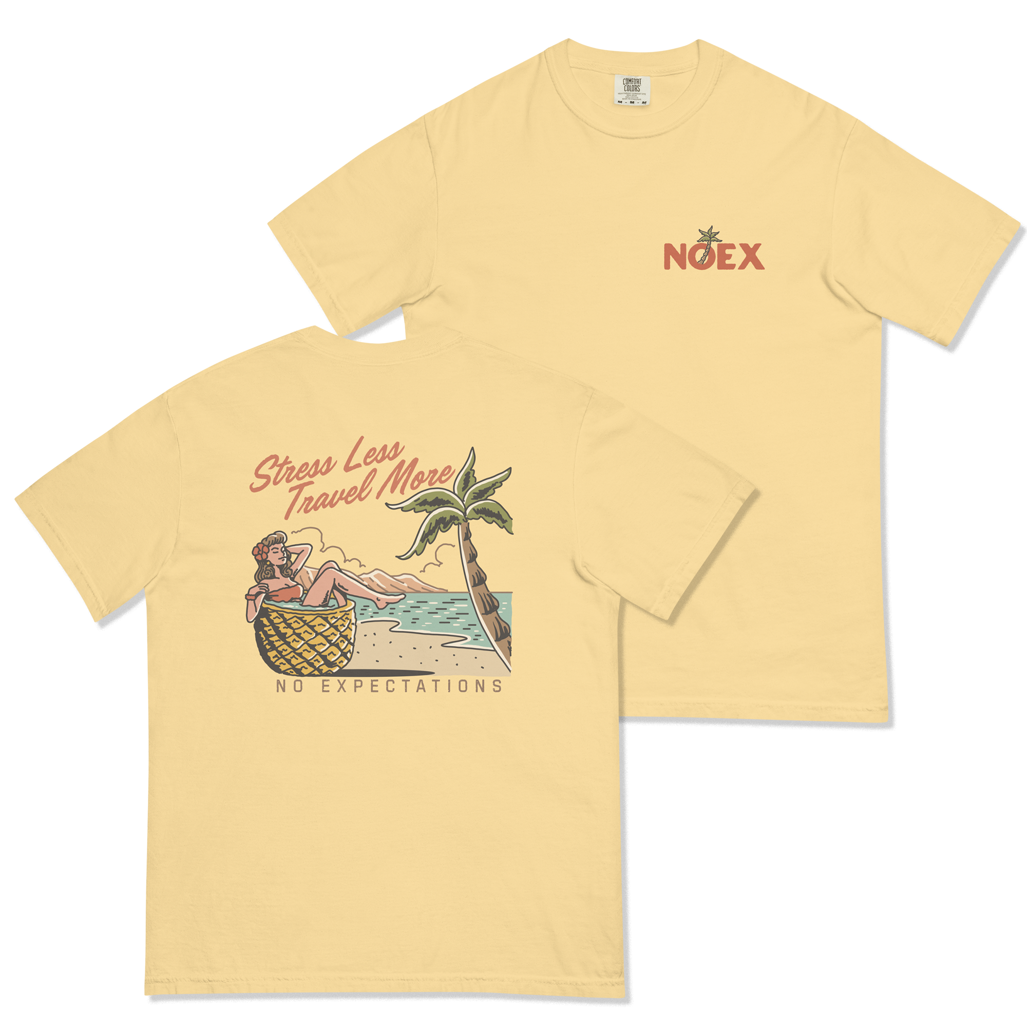 Soft and Durable Comfort Colors short sleeve t-shirt featuring a &