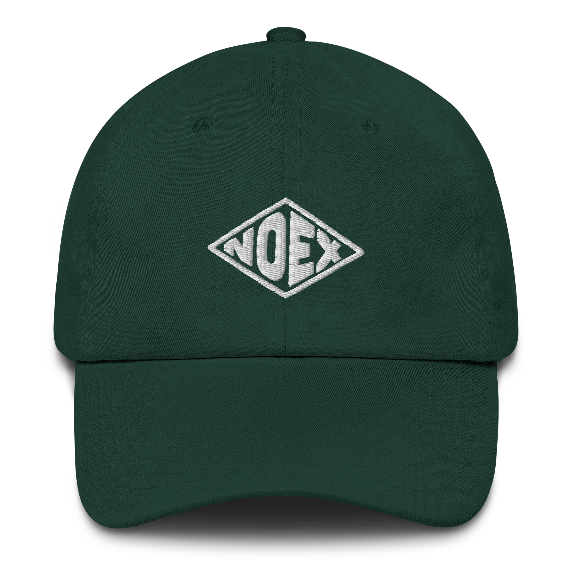 Unisex Embroidered Dad Hat featuring the No Expectations logo on the front, part of the No Expectations brand collection Spruce