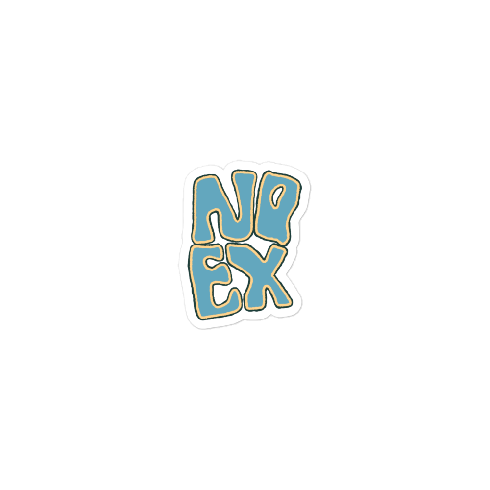 Unisex No Expectations Vinyl Cut Sticker Logo