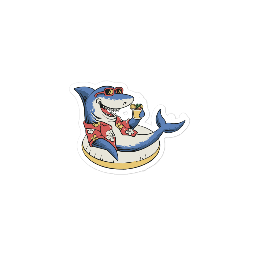 Shark-arita Sticker