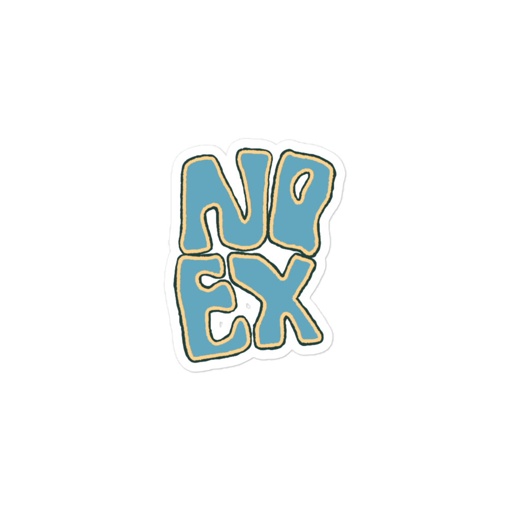 Unisex No Expectations Vinyl Cut Sticker Logo