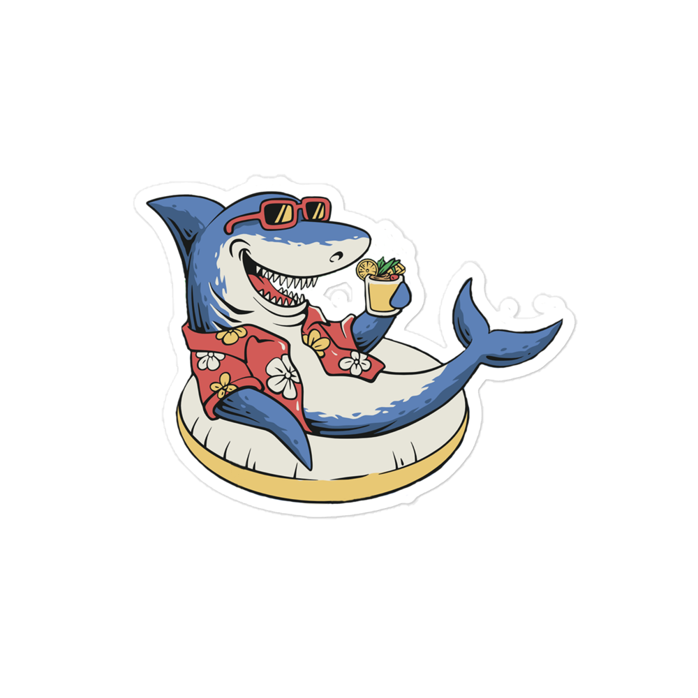 Shark-arita Sticker