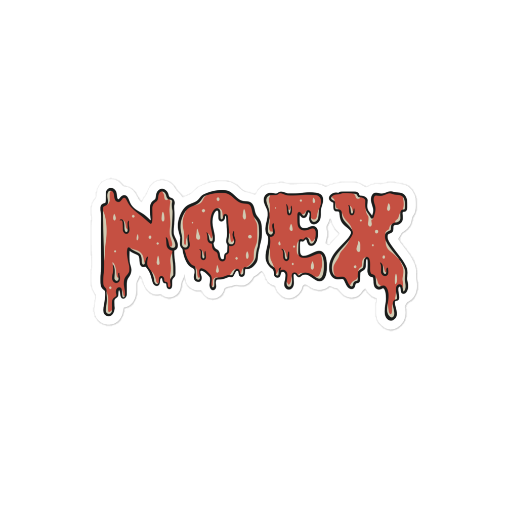 No Ex Drip Sticker