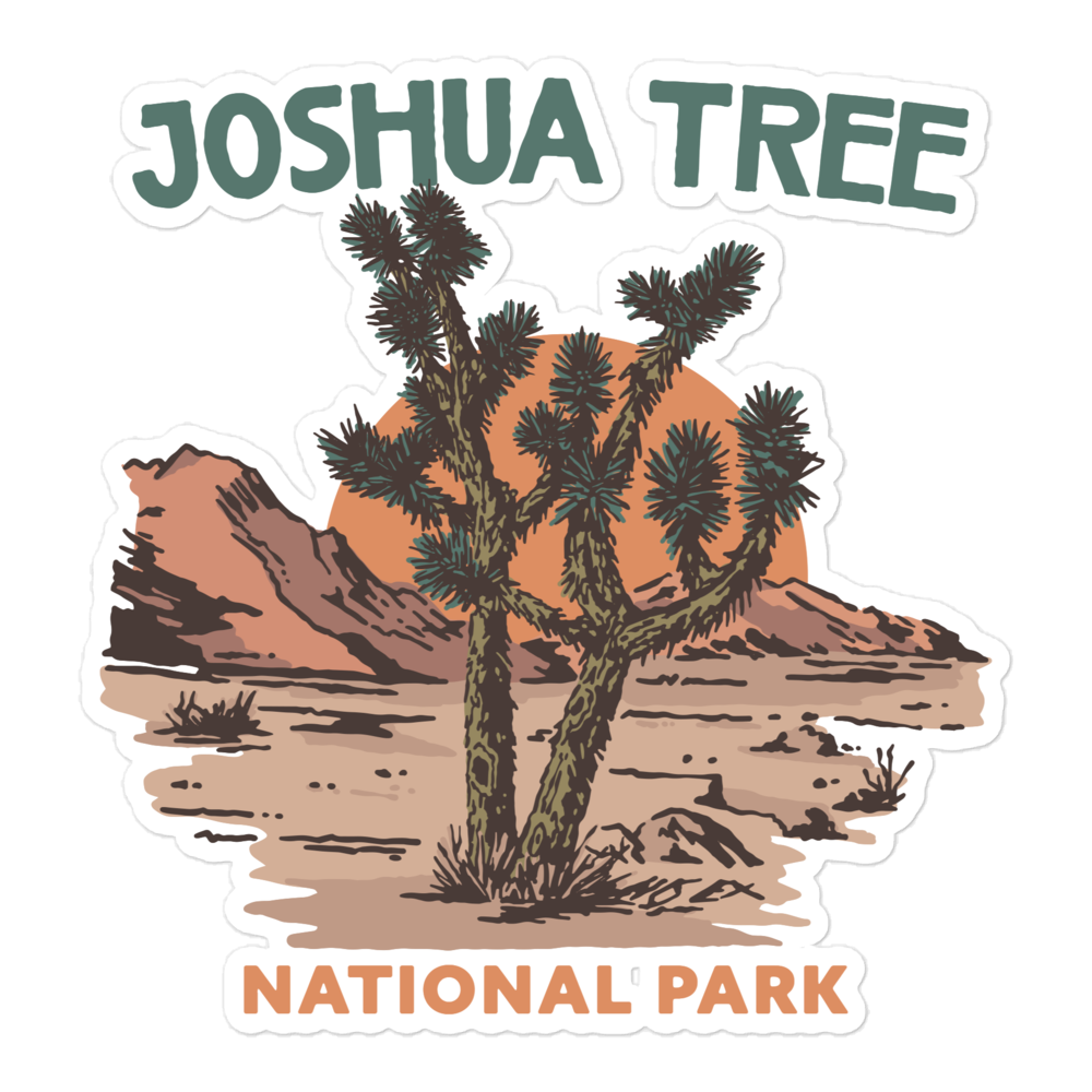 Desert Horizons Vinyl Cut Sticker