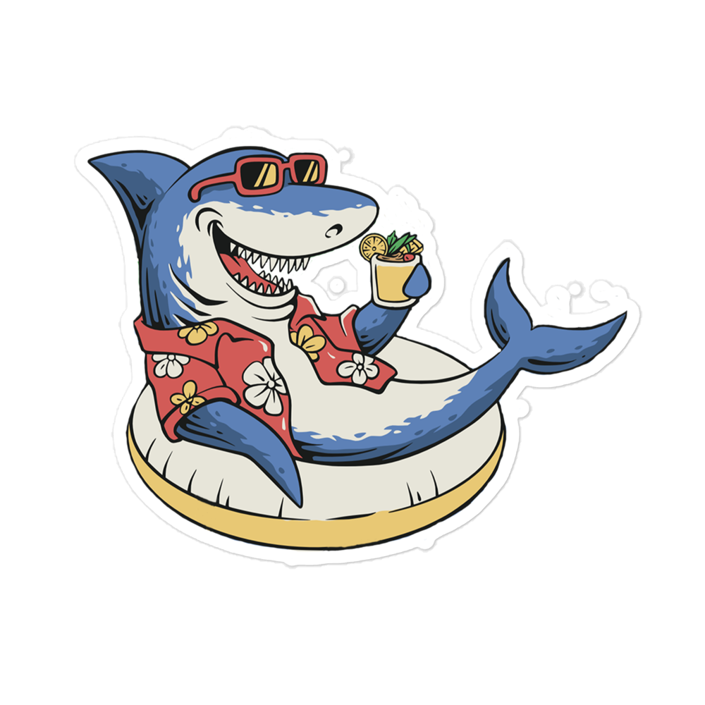 Shark-arita Sticker
