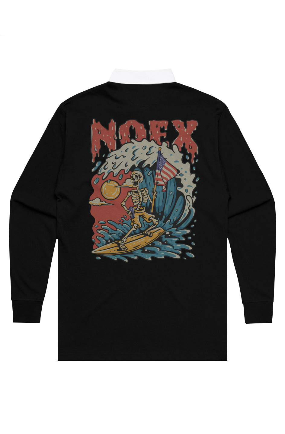 Surfing Skeleton Rugby 