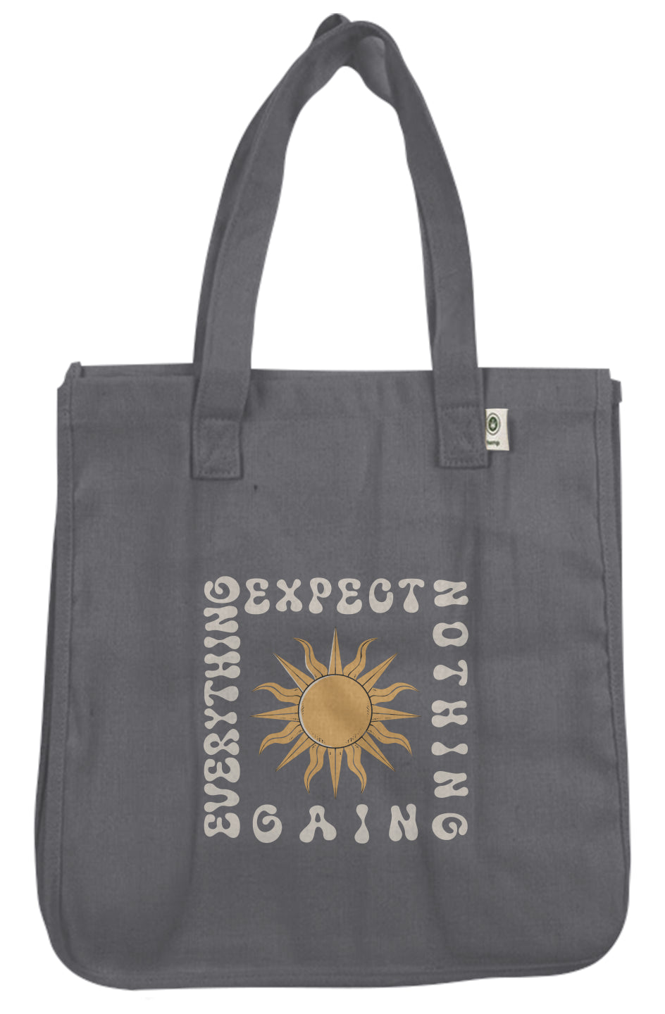Expect Nothing Hemp Tote