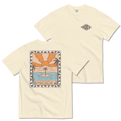 Soft and Durable No Expectations Short Sleeve Island Rays Ivory T-shirt
