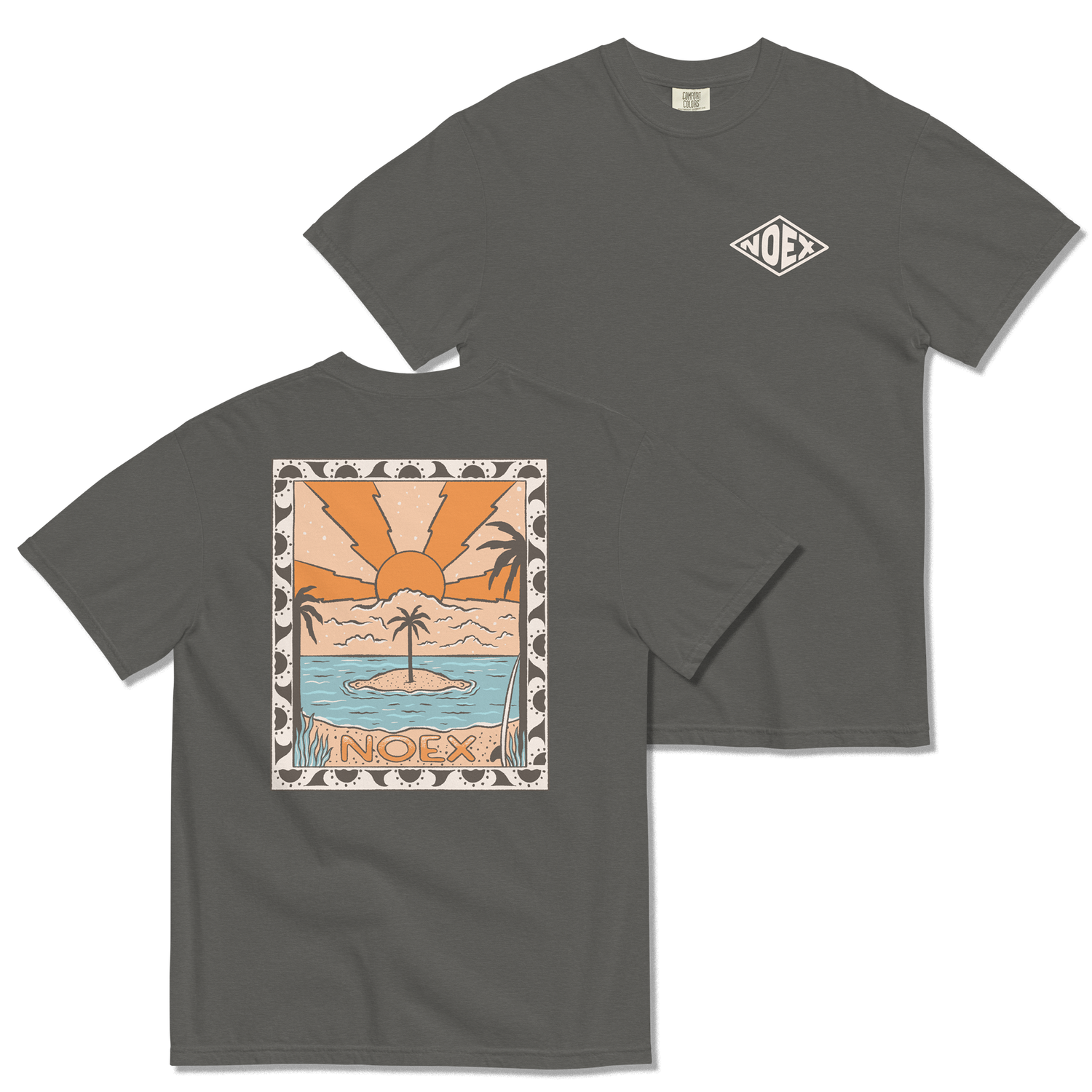 Soft and Durable No Expectations Short Sleeve Island Rays Pepper T-shirt