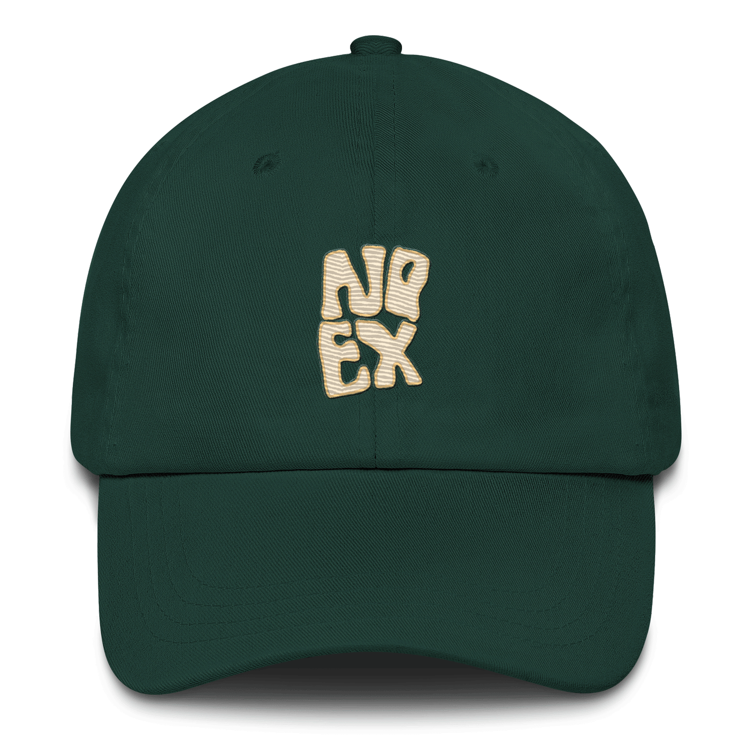 Unisex Embroidered Dad hat featuring the No Expectations logo on the front, part of the No Expectations brand collection