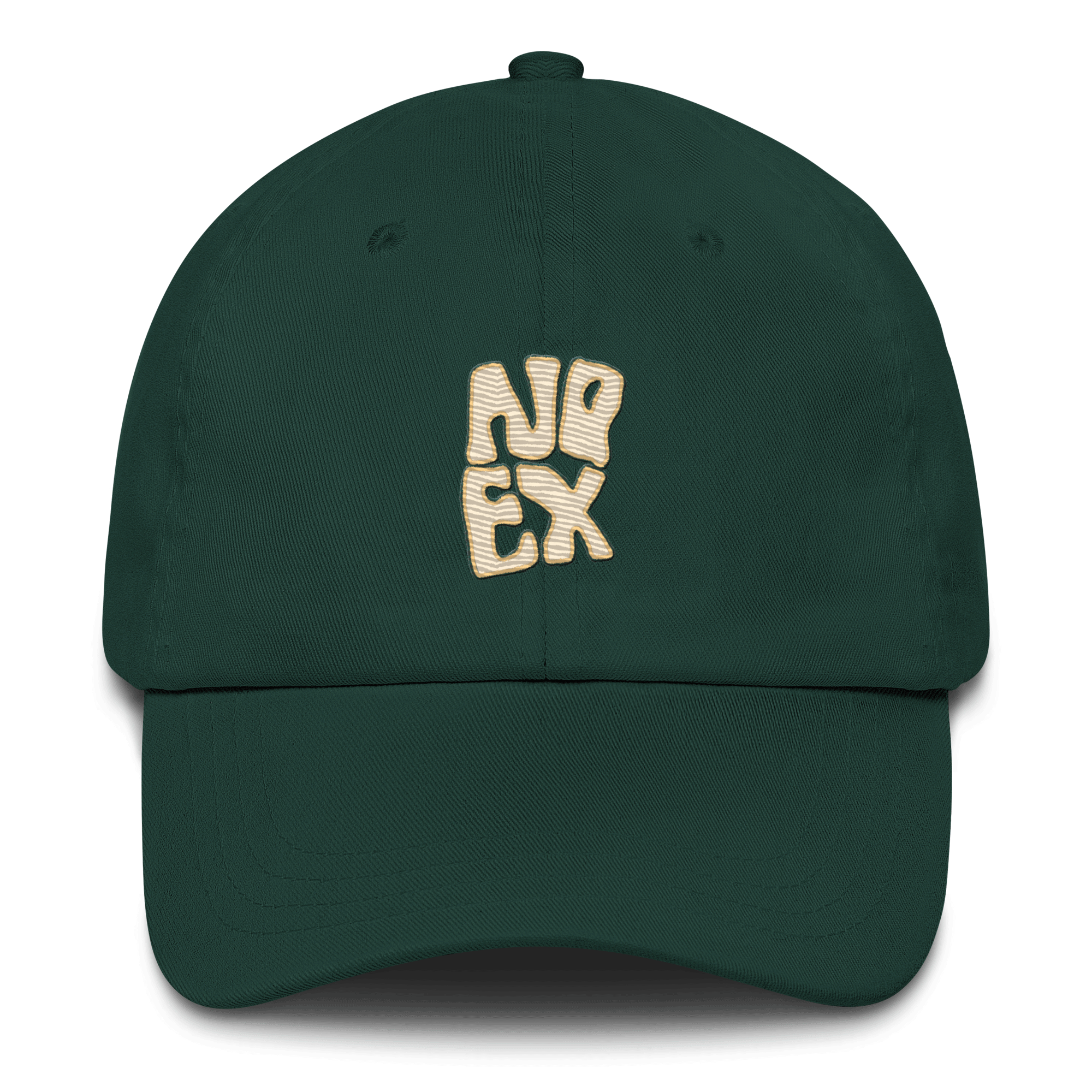 Unisex Embroidered Dad hat featuring the No Expectations logo on the front, part of the No Expectations brand collection