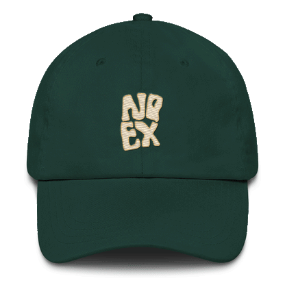 Unisex Embroidered Dad hat featuring the No Expectations logo on the front, part of the No Expectations brand collection