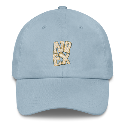 Unisex No Expectations Embroidered Dad Hat Light Blue