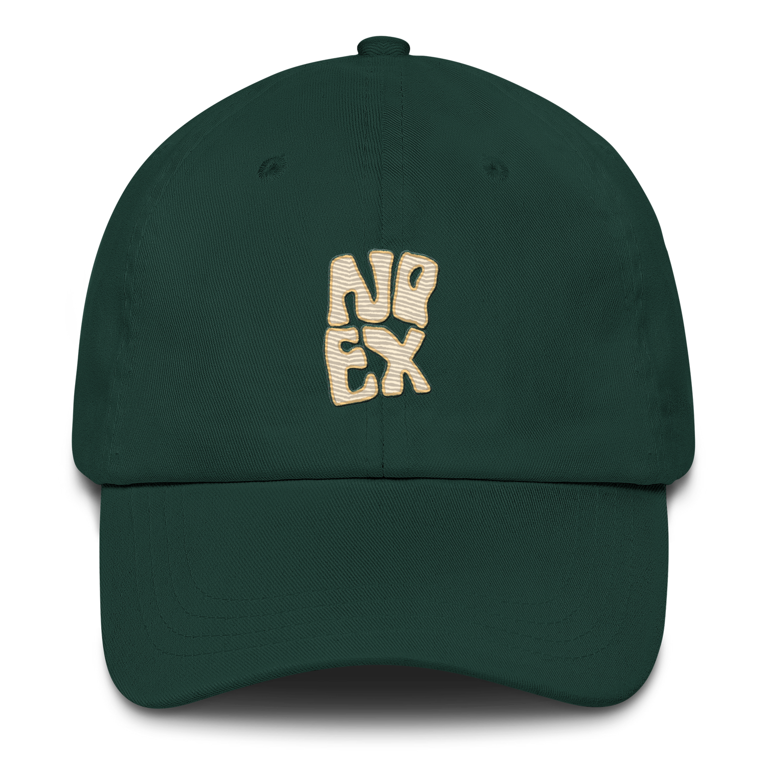 Unisex No Expectations Embroidered Dad Hat Spruce 