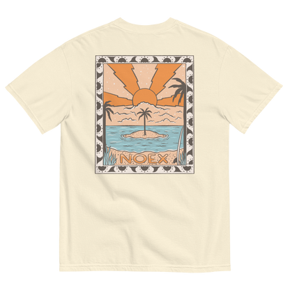 Soft and Durable No Expectations Short Sleeve Island Rays Ivory T-shirt