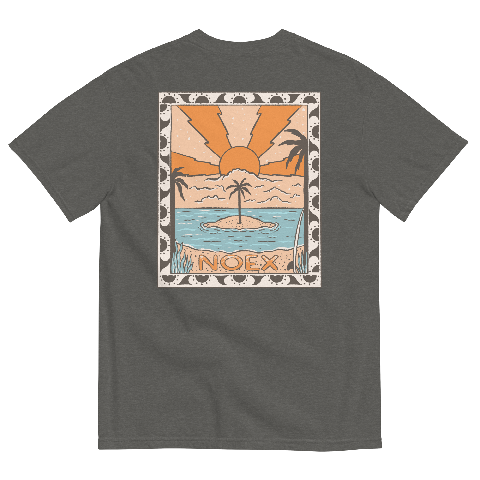 Soft and Durable No Expectations Short Sleeve Island Rays Pepper T-shirt