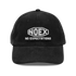 Unisex Embroidered Corduroy Hat featuring the No Expectations logo on the front, part of the No Expectations brand collection Black
